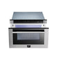 FORNO Appliance Package - 48" Dual Fuel Range, Dishwasher, 48" Refrigerator, Microwave Drawer, AP-FFSGS6156-48-12