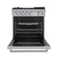 FORNO Appliance Package - 30" Gas Range, 30" Range Hood, Dishwasher, Microwave Drawer, AP-FFSGS6276-30-W-6