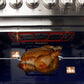 FORNO Appliance Package - 36 Inch Gas Burner/Electric Oven Pro Range, Wall Mount Range Hood, Dishwasher, AP-FFSGS6187-36-2