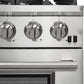 FORNO Appliance Package- 36 Inch Pro Gas Range, Wall Mount Range Hood, AP-FFSGS6260-36-W