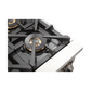 FORNO Capriasca 48" 6.58 cu. ft. Dual Fuel Range with 8 Italian Burners in White, FFSGS6187-48WHT