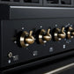 FORNO Antico 36" 4.5 cu. ft. Gas Range with 6 Sealed Burners in Black with Antique Brass Accents, FFSGS6219-36BLK
