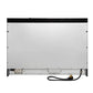 FORNO Antico 48" 5.5 cu. ft. Dual Fuel Range with 8 Sealed Burners and Griddle in Black with Antique Brass Accents, FFSGS6113-48BLK