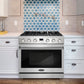 Cosmo Lumin 36" 6.0 cu. ft. Gas Range, 6 Burners, Convection Oven in Stainless Steel, COS-GRC366KB