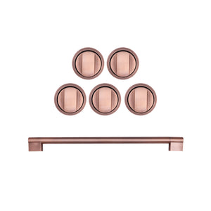 Cosmo Rose Gold Handle and Knob Set for GRP304 Range, GRP304HK-RGD