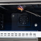 FORNO Massimo 48" 6.58 cu. ft. Freestanding Gas Range with 8 Sealed Burners, Air Fryer Kit, Wok Support & Griddle in White with Antique Brass Accents, FFSGS6239-48WHT