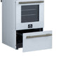 FORNO Lamazze 20" 2.05 cu.ft. Freestanding Gas Range with 4 Sealed Burners in White with Antique Brass Accents, FFSGS6265-20WHT