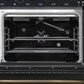 FORNO Antico 48" 5.5 cu. ft. Gas Range with 8 Sealed Burners and Griddle in Black with Antique Brass Accents, FFSGS6219-48BLK