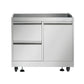 THOR Outdoor Kitchen Package with Propane Gas Grill and Refrigerator, AP-Outdoor-LP-R-7