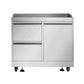 THOR Outdoor Kitchen Package with Propane Gas Grill and Freezer, AP-Outdoor-LP-F-6-B