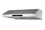 Hauslane | Chef Series 30” PS10 Under Cabinet Range Hood | PRO PERFORMANCE | Stainless Steel Electric Stove Ventilator | 3 Speed Exhaust Fan, Bright LED Lights & Delay Auto Shut-Off turned