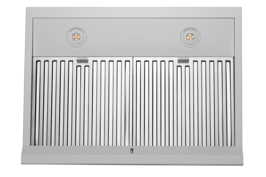 Hauslane | Chef Series 30" PS18 Under Cabinet Range Hood | Pro Performance | Contemporary Design, Touch Screen, Dishwasher Safe Baffle Filters, LED Lamps, 3-Way Venting Vent