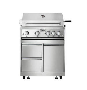 THOR Kitchen 32 in. Built-In Liquid Propane Grill, MK04SS304