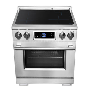 FORNO Maximus 30" 4.32 cu.ft. Induction Range with Air Fryer, Air Sous Vide, True Convection, and Digital Display, FFSIN0968-30