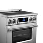 FORNO Maximus 30" 4.32 cu.ft. Induction Range with Air Fryer, Air Sous Vide, True Convection, and Digital Display, FFSIN0968-30