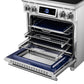 FORNO Maximus 30" 4.32 cu.ft. Induction Range with Air Fryer, Air Sous Vide, True Convection, and Digital Display, FFSIN0968-30