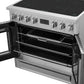 FORNO Torino 36" 5.36 cu. ft. French Door Induction Range with True Convection, Air Fry and Sous Vide in Stainless Steel 240V, FFSIN0950-36