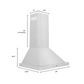 ZLINE 24 in. Convertible Vent Wall Mount Range Hood in Stainless Steel, KB-24