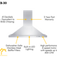 ZLINE Appliance Package - 30 in. Dual Fuel Range, Range Hood, 3 Rack Dishwasher, 3KP-RARH30-DWV