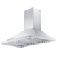 ZLINE 48 in. Dual Fuel Range with Satin Stainless Steel Door & 48 in. Range Hood, 2KP-RASNRH48