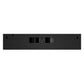 Cosmo Haven 30" 500 CFM Ducted Under Cabinet Range Hood, Touch Controls, LED Lights in Matte Black, COS-KS6U30-BK
