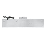 Cosmo 30" Under Cabinet Range Hood with Digital Touch Controls in Stainless Steel