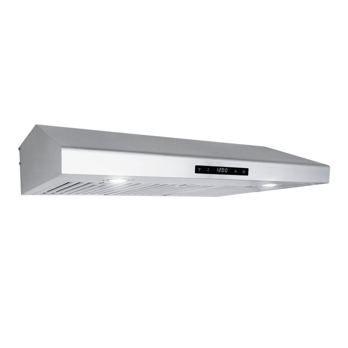 Cosmo 30" Under Cabinet Range Hood with Digital Touch Controls in Stainless Steel