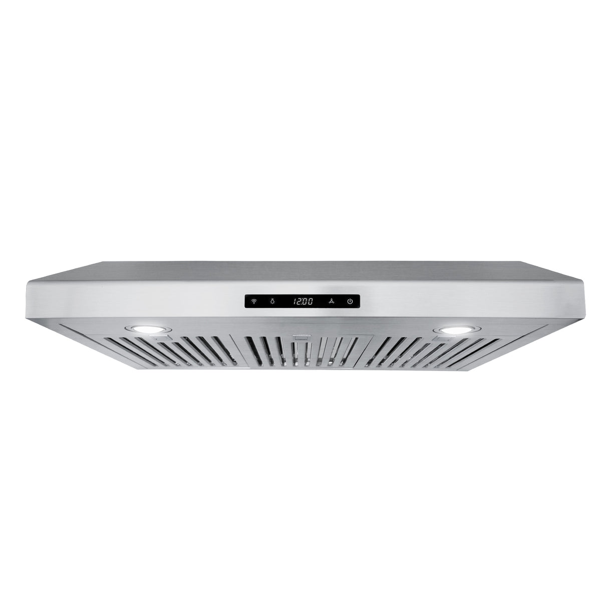 Cosmo 30" Under Cabinet Range Hood with Digital Touch Controls in Stainless Steel