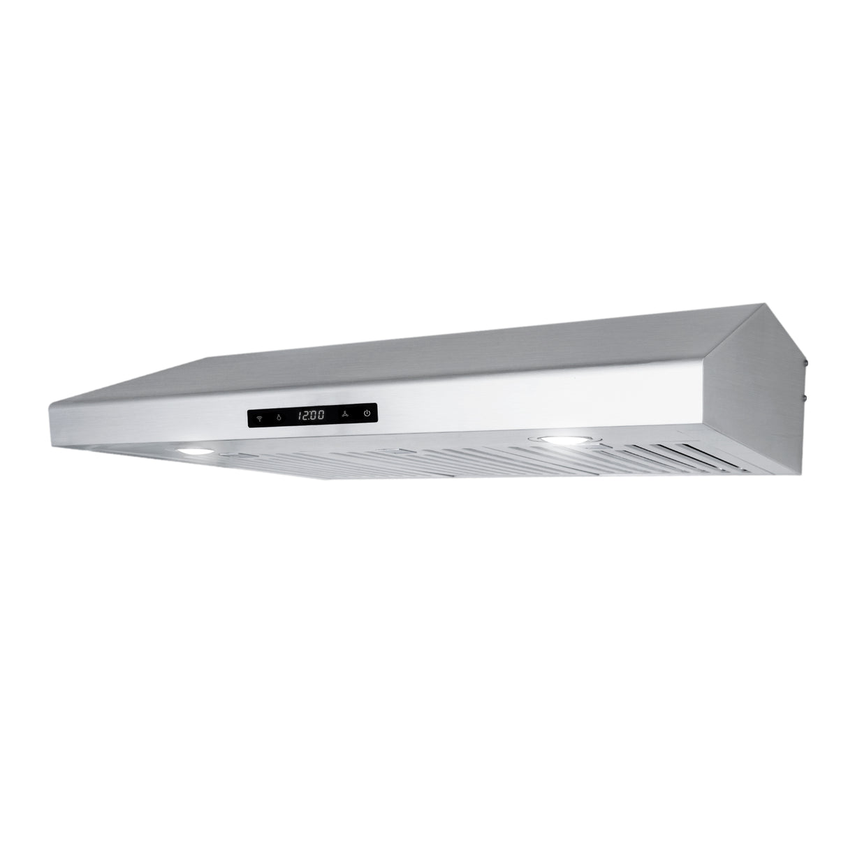 Cosmo 30" Under Cabinet Range Hood with Digital Touch Controls in Stainless Steel