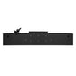 Cosmo Haven 36" Ducted Under Cabinet Range Hood, Touch Controls, LED Lights in Matte Black, COS-KS6U36-BK