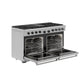 THOR Kitchen 60" 9.6 cu. ft. Professional Propane Gas Range with 8 Burners, LRG60ELP