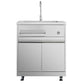 THOR Outdoor Kitchen Package with Propane Gas Grill and Refrigerator, AP-Outdoor-LP-R-6-A