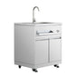 THOR Kitchen Outdoor Kitchen Sink Center, MK01SS304