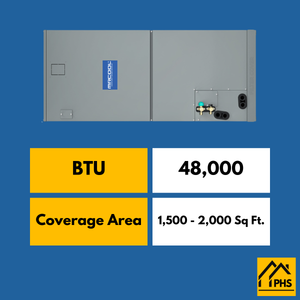 MRCOOL 48K BTU 4 Ton Central Ducted VersaPro® & Hyper Heat 2nd Gen Multiposition Air Handler, MVP-48-HP-MUAH-230A00-O