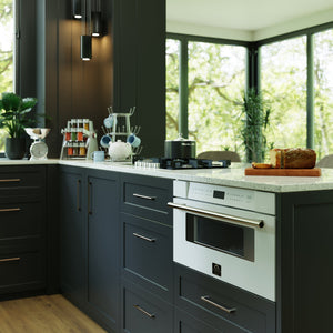 FORNO Galiano Package - 48" Gas Range, 60" Side-by-Side Refrigerator with Grill Trim, Dishwasher and 24" Microwave Drawer in White with Antique Brass Accents