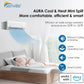 Senville AURA 36,000 BTU 3 Zone Ductless Mini Split - 230V - 23 SEER2 - Energy Star, SENA-36HF-T9918