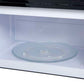 FORNO Scalo 30" 1.6 cu. ft. 300 CFM Over The Range Microwave in Black with Antique Brass Accents, FOTR3007-30BLK