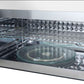 FORNO Fornace 30" 1.5 cu. ft. 300 CFM Over The Range Microwave in White with Antique Brass Accents, FOTR3038-30WHT