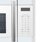 FORNO Fornace 30" 1.5 cu. ft. 300 CFM Over The Range Microwave in White with Stainless Steel Accents, FOTR3038-30WHT