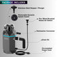 FORNO ACQUA BrightDiamond Black Onyx 1 HP Ultra-Quiet Garbage Disposal with Motion Sensor Light & Pre-Wired Air Switch
