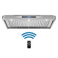 Cosmo Package - 48" Gas Range, Under Cabinet Range Hood, Refrigerator with Ice Maker and Dishwasher, COS-4PKG-250