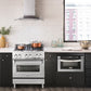 ZLINE Appliance Package - 30 in. Dual Fuel Range, 30 in. Range Hood, Microwave Drawer, 3KP-RARH30-MW