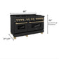 ZLINE Autograph 60" 7.4 cu. ft. Dual Fuel Range in Black Stainless Steel with Bronze Accents, RABZ-60-CB