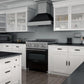 ZLINE 30 in. Dual Fuel Range in Satin Stainless Steel with Black Matte Door & 30 in. Range Hood Appliance Package, 2KP-RASBLMRH30