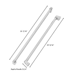 ZLINE Stainless Steel Handles for 36" Built-in Refrigerator (Set of 3), RBIVH-SS-36