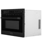 ZLINE Appliance Package - 24" Microwave Oven and 30" Wall Oven, 2KP-MW24-AWS30BS