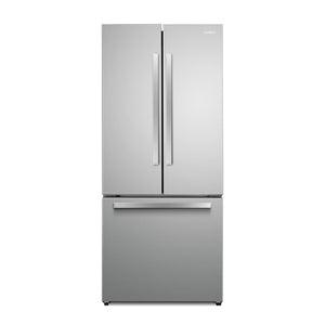 Cosmo 30" 17.5 cu. ft. Counter Depth 3-Door French Door Refrigerator with Freezer Drawer in Fingerprint Resistant Stainless Steel, COS-RFFV183GHS