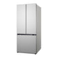 Cosmo 30" 17.5 cu. ft. Counter Depth 3-Door French Door Refrigerator with Freezer Drawer and Recessed Handles in Fingerprint Resistant Stainless Steel, COS-RFFV183RS