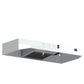 FORNO Cappa 30" 200 CFM Compact Under Cabinet Convertible Range Hood in White, FRHUC5200-30WHT
