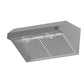 FORNO Espresso Bari 30" 400 CFM Under Cabinet Range Hood in Stainless Steel, FRHUC5255-30